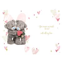 3D Holographic Love Of My Life Me to You Bear Birthday Card Extra Image 1 Preview